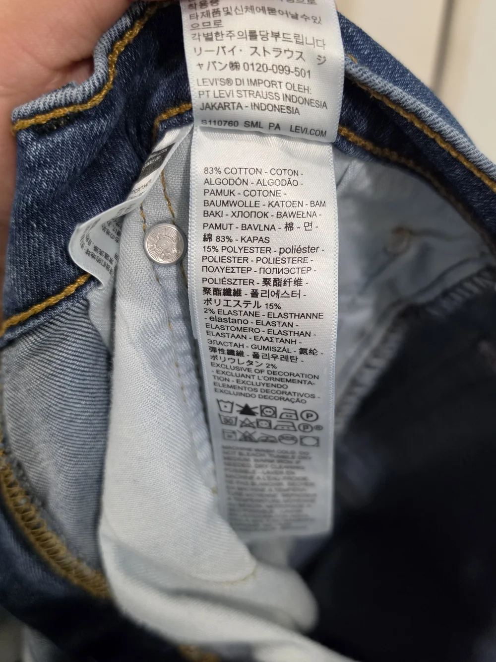 Levi's 506 Men's Jeans 34x34